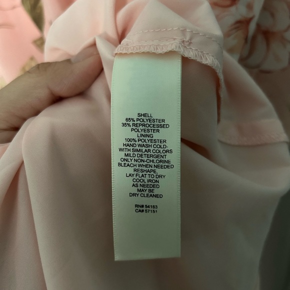 Nordstrom Eliza J Floral Ruched Maxi Dress in Blush - Picture 7 of 11